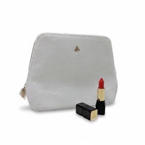 Guerlain KissKiss Lipstick & Cosmetic Bag Set - 344 Sexy Coral